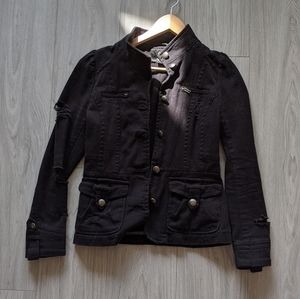 Distressed Denim Jacket